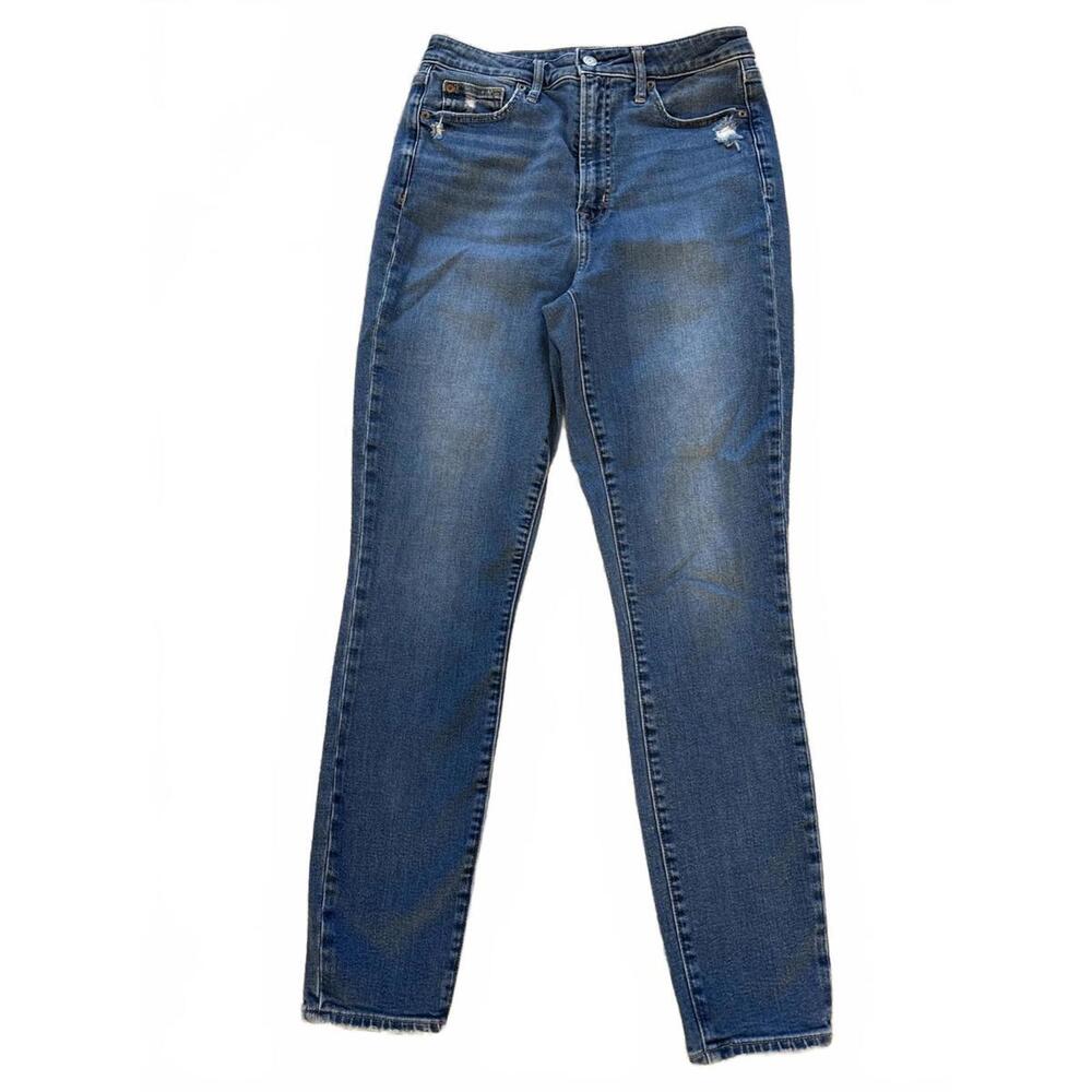 Gap 1969 Jeans Womens Size 10/30T Blue Curvy‎ True Skinny